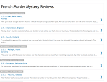 Tablet Screenshot of french-reviews.acemurdermystery.com
