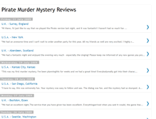 Tablet Screenshot of pirate-reviews.acemurdermystery.com